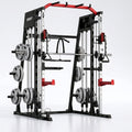 Smith Machine Home Gym Built for Complete Workouts, 2200LB Capacity, Dual Cable Pulley System, Power Cage